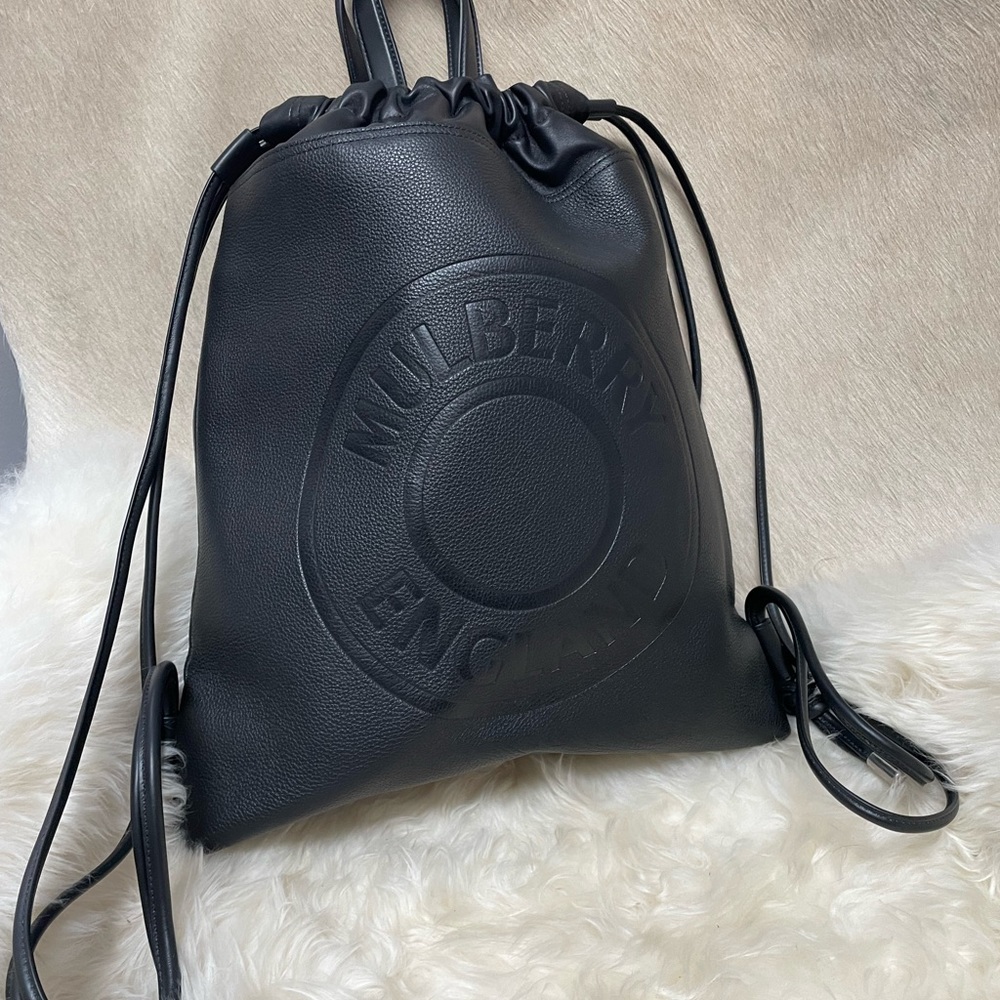 Mulberry logo tote/backpack